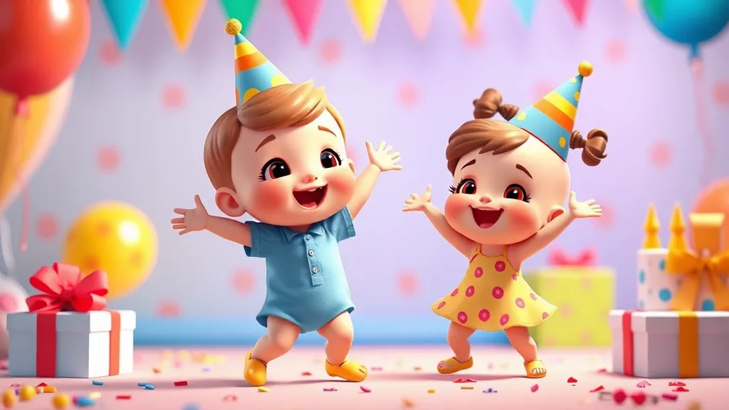 Baby Dance Birthday Celebration Video Maker