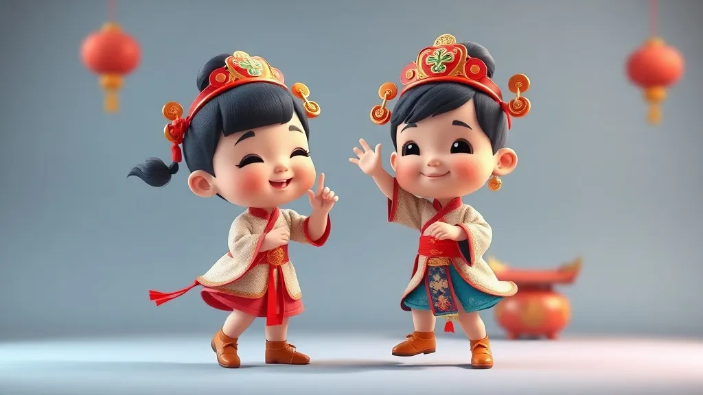 Baby Dance Chinese Traditional Style
