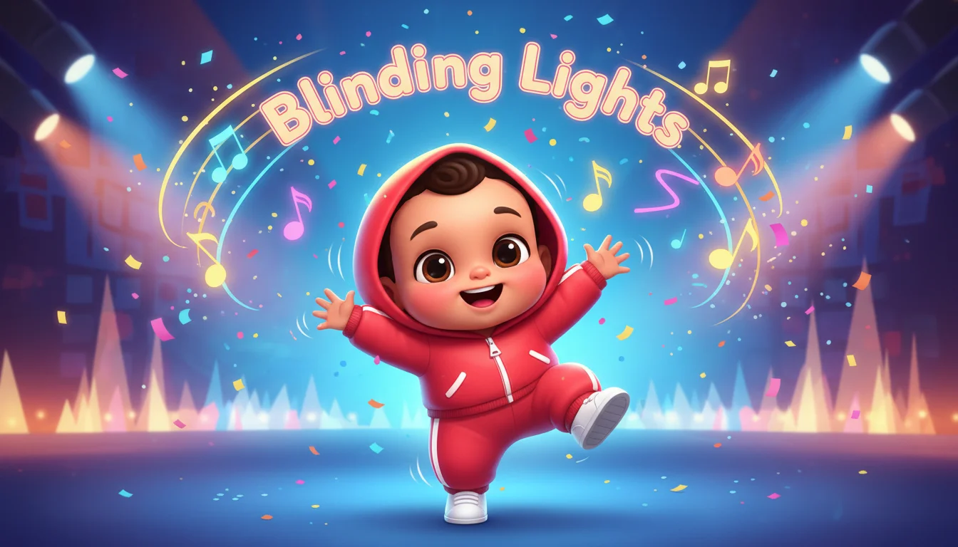 Baby Dance to Blinding Lights by The Weeknd