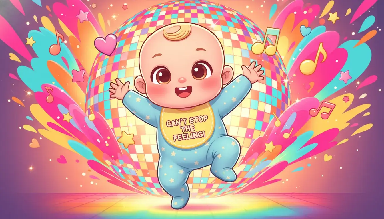 Baby Dance to Can't Stop the Feeling by Justin Timberlake