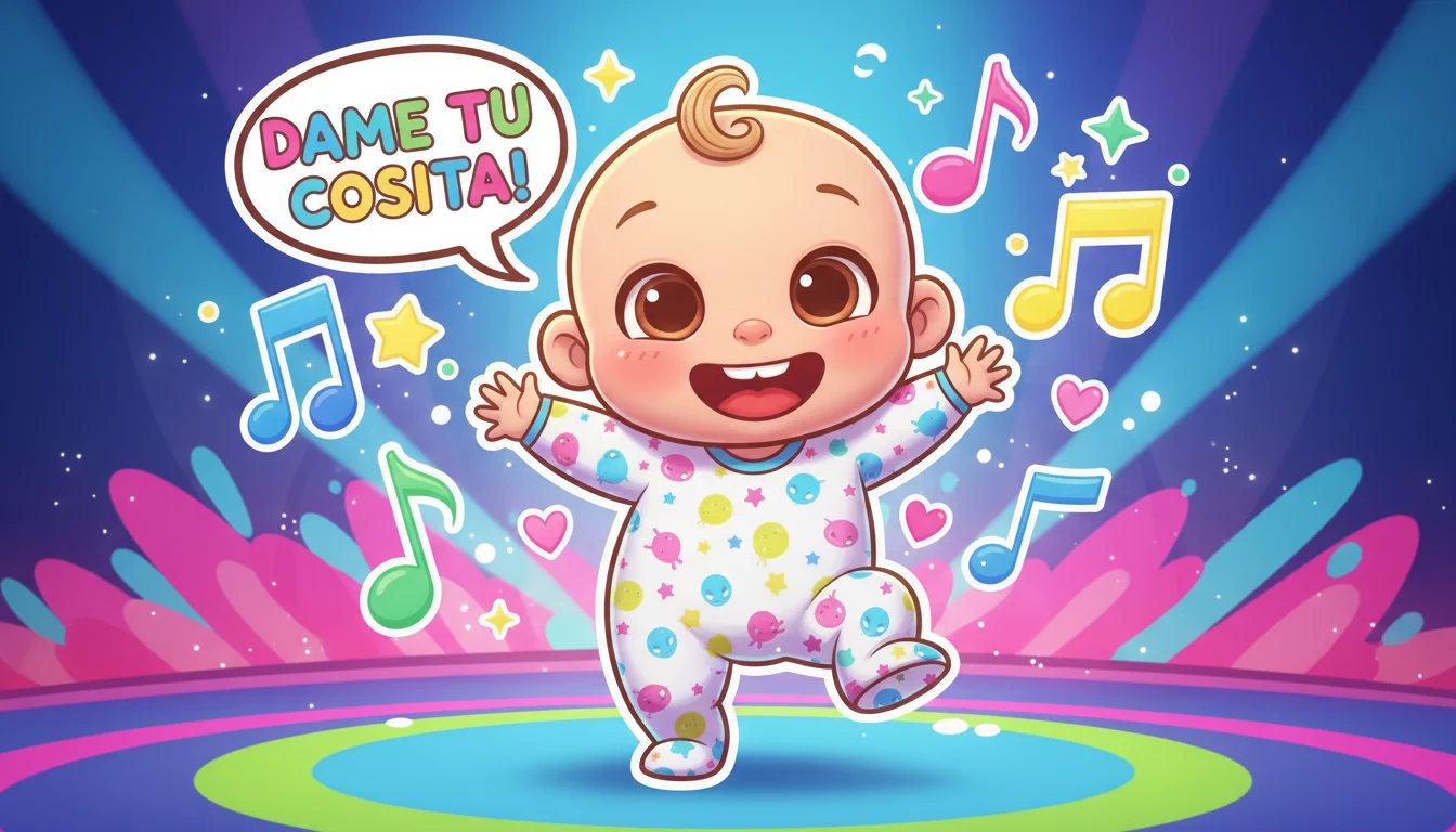 Baby Dance to Dame Tu Cosita by Pitbull ft. El Chombo