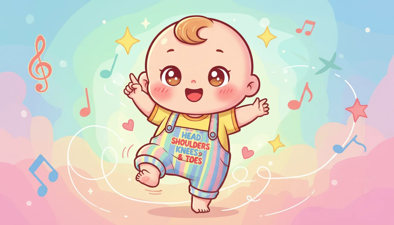 Baby Dance to Head, Shoulders, Knees and Toes by Traditional