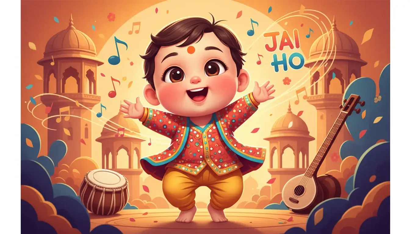 Baby Dance to Jai Ho by A.R. Rahman