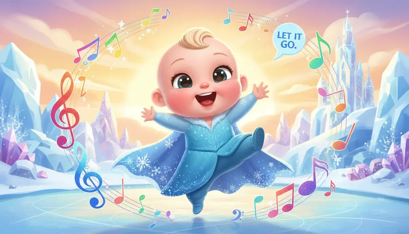 Baby Dance to Let It Go by Idina Menzel (Frozen)