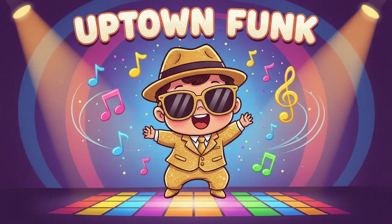 Baby Dance to Uptown Funk by Bruno Mars ft. Mark Ronson